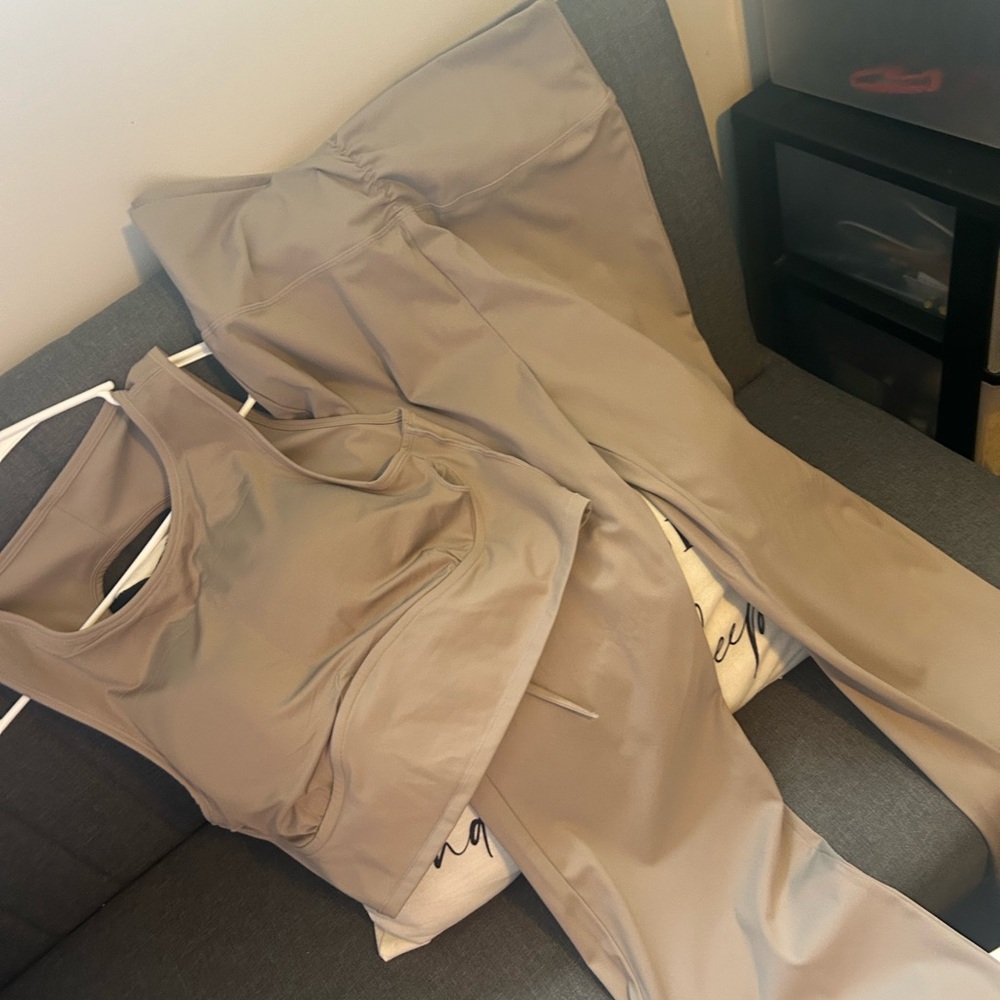 Women's Tan athletic wear